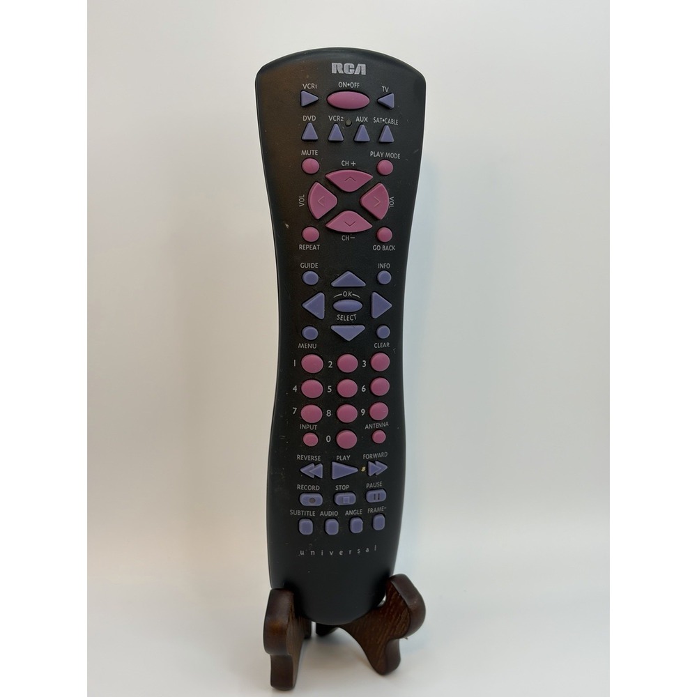 RCA Universal **‎ TESTED**Wide Range Remote Control DVD VCR TV Vintage Remote